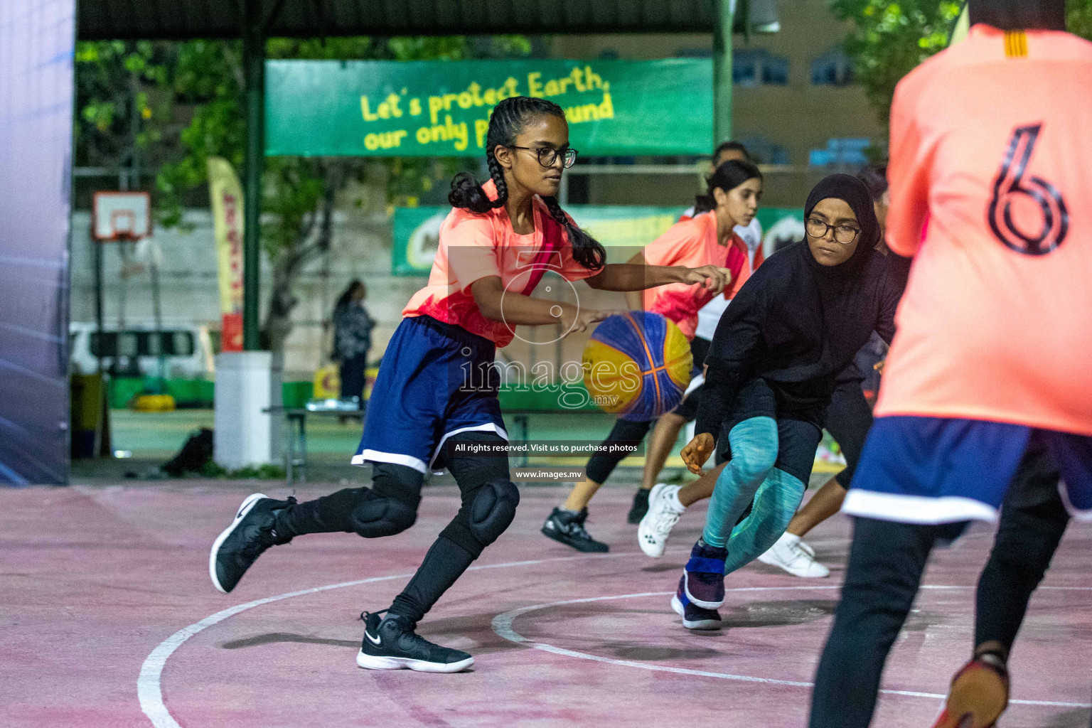 Day4 of Slamdunk by Sosal on 15th April 2023 held in Male'. Photos: Nausham waheed /images.mv