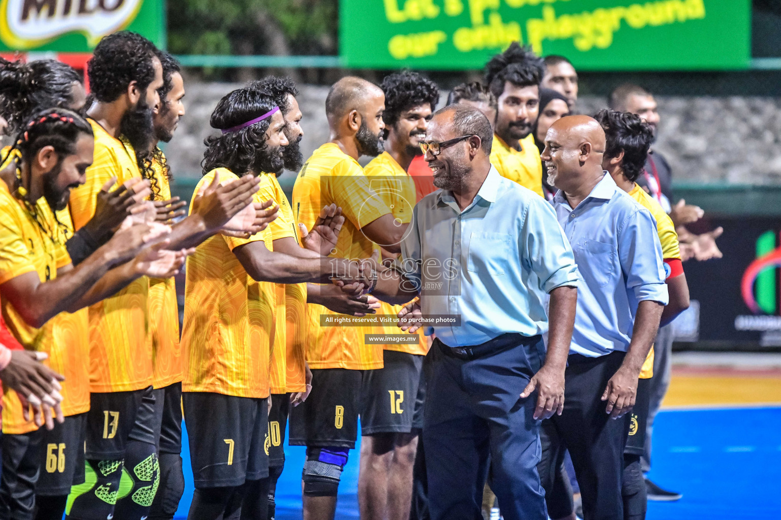 Final of Milo 6th Inter Office Handball Tournament 2022 - Photos by Nausham Waheed