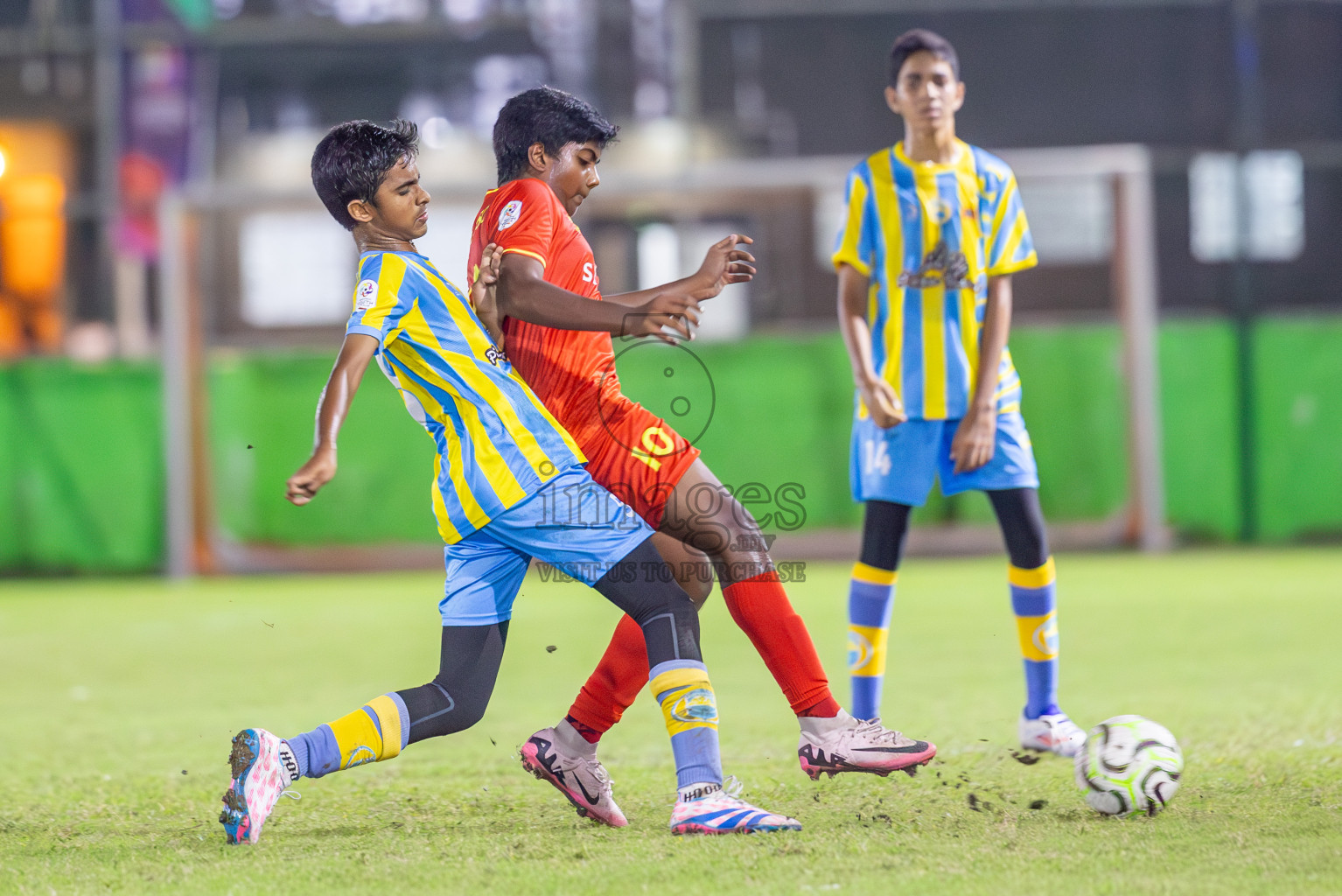 Dhivehi Youth League 2024 - Day 1. Matches held at Henveiru Stadium on 21st November 2024 , Thursday. Photos: Shuu Abdul Sattar/ Images.mv