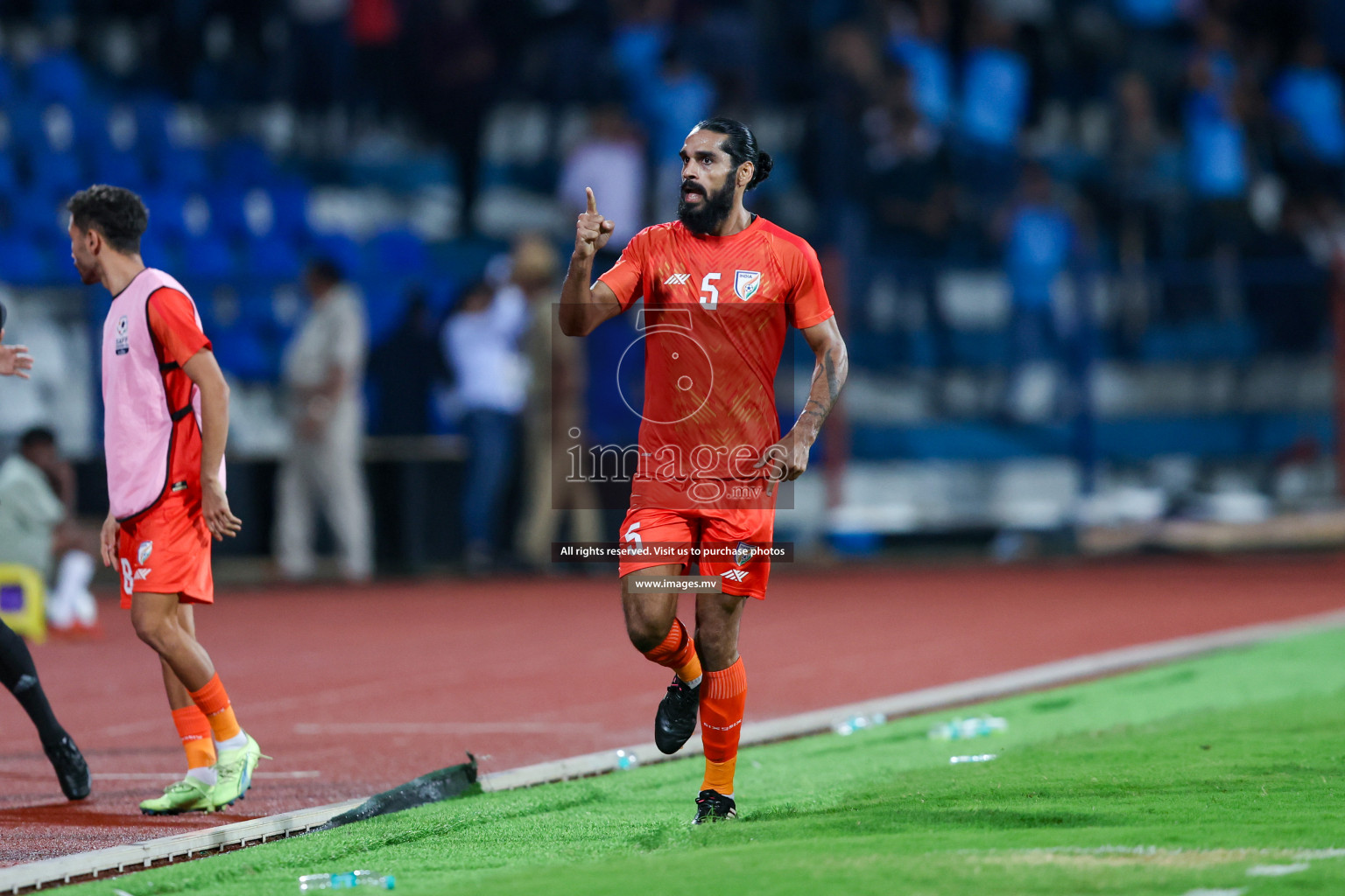 Kuwait vs India in the Final of SAFF Championship 2023 held in Sree Kanteerava Stadium, Bengaluru, India, on Tuesday, 4th July 2023. Photos: Nausham Waheed / images.mv