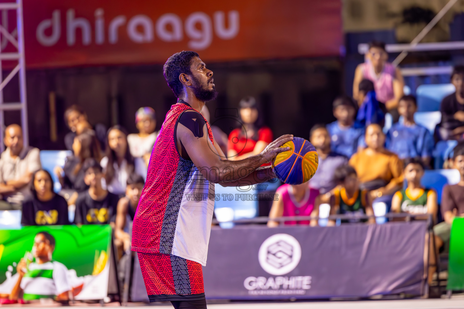 Day 6 of MILO Ramadan 3x3 Challenge 2024 was held in Ekuveni Outdoor Basketball Court at Male', Maldives on Sunday, 18th March 2024.
Photos: Ismail Thoriq / images.mv