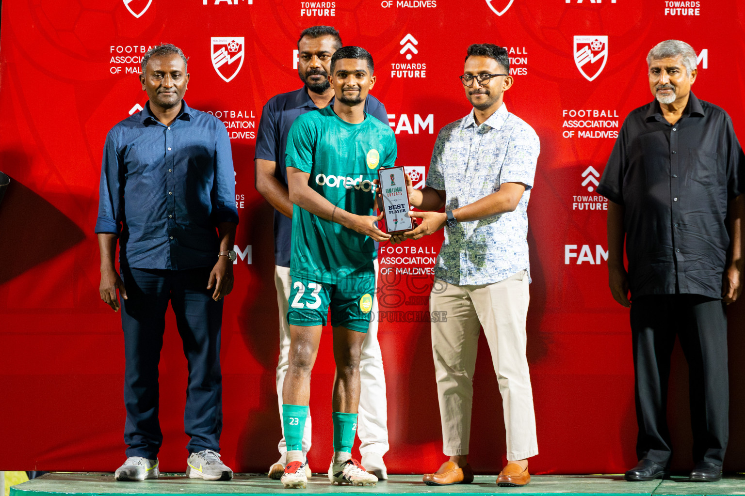 Odi Sports Club vs Maziya SR in the Final of FAM League Cup 2025 held at National Football Stadium, Male', Maldives on Wednesday, 28th May 2025.
Photos By: Ismail Thoriq / images.mv