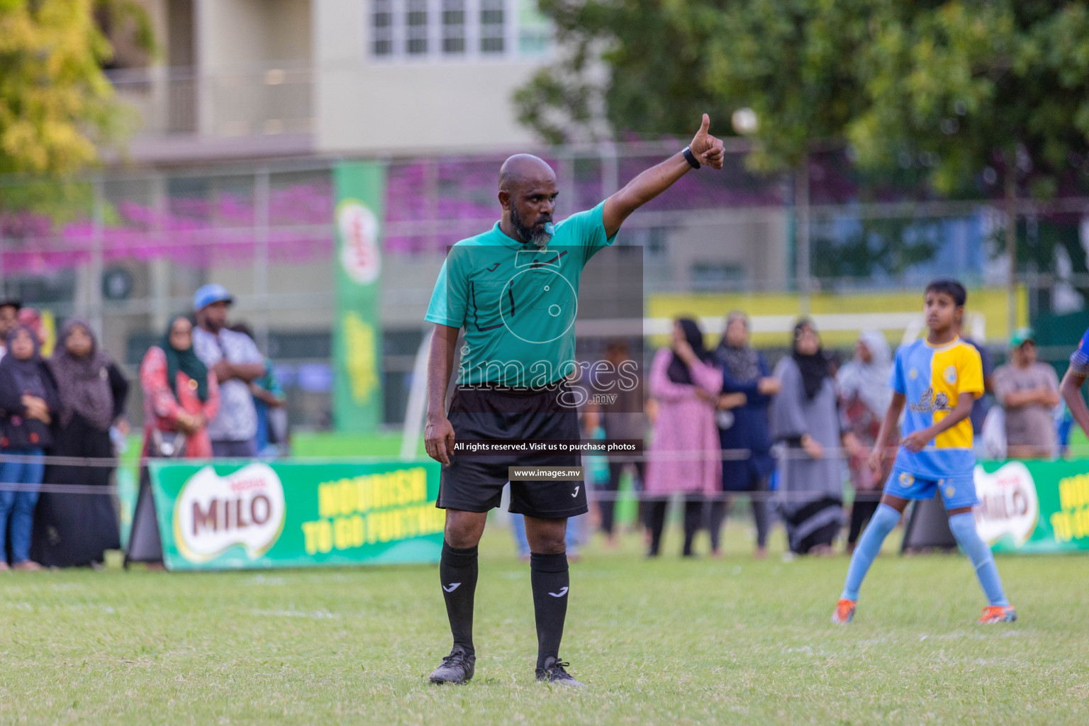 Day 1 of MILO Academy Championship 2023 (U12) was held in Henveiru Football Grounds, Male', Maldives, on Friday, 18th August 2023. 
Photos: Shuu Abdul Sattar / images.mv