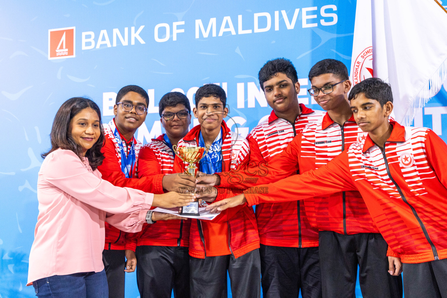 Closing ceremony of BML 20th Inter-School Swimming Competition was held in Hulhumale' Swimming Complex on Saturday, 19th October 2024. 
Photos: Ismail Thoriq