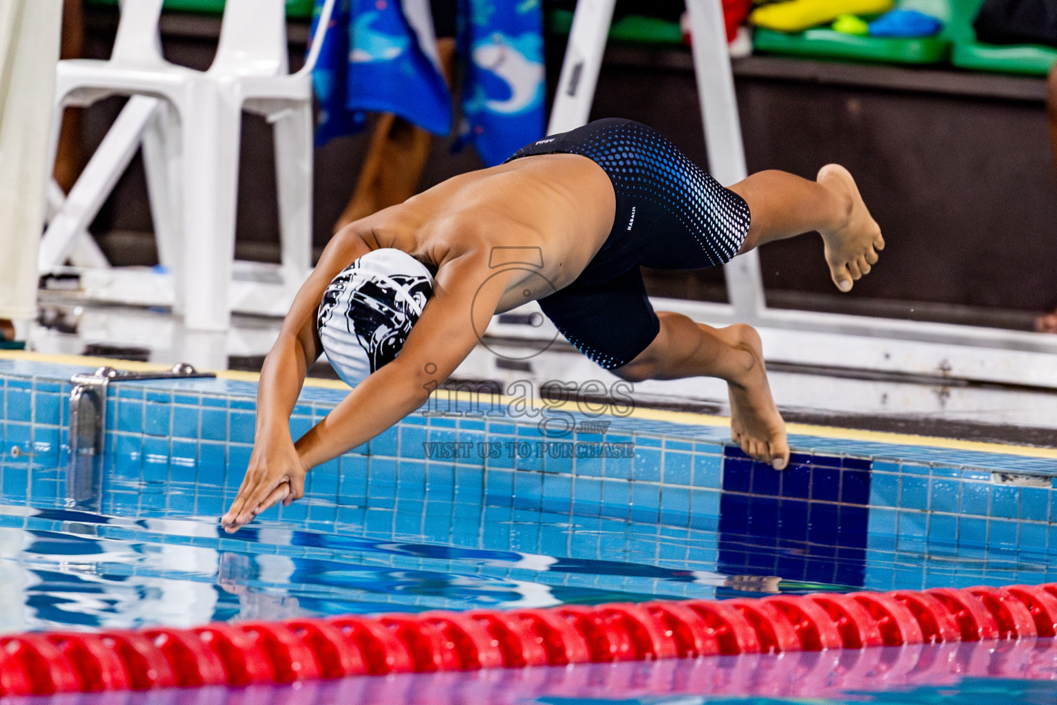 Day 2 of BML 5th National Swimming Kids Festival 2024 held in Hulhumale', Maldives on Tuesday, 19th November 2024. Photos: Nausham Waheed / images.mv