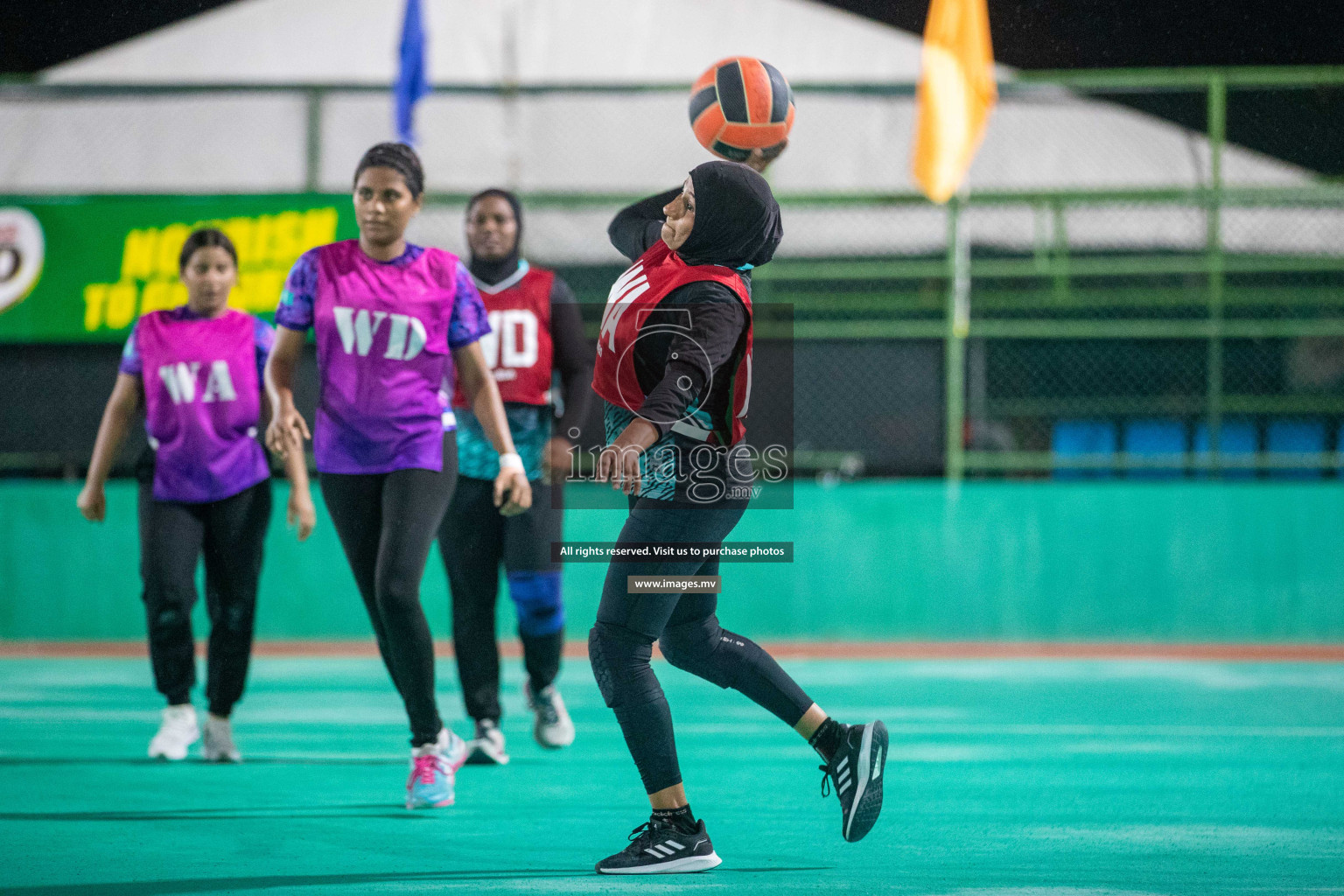 Day 3 of 20th Milo National Netball Tournament 2023, held in Synthetic Netball Court, Male', Maldives on 1st June 2023 Photos: Nausham Waheed/ Images.mv