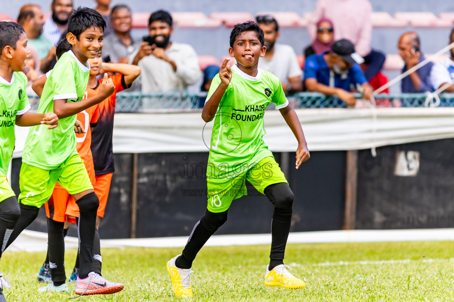 Day 1 of Under 10 MILO Academy Championship 2024 was held at National Stadium in Male', Maldives on Friday, 26th April 2024. Photos: Nausham Waheed / images.mv