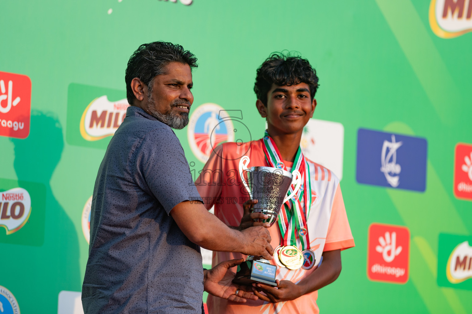 Day 4 of MILO Athletics Association Championship was held on Friday, 8th March 2024 in Male', Maldives. Photos: Hasna Hussain