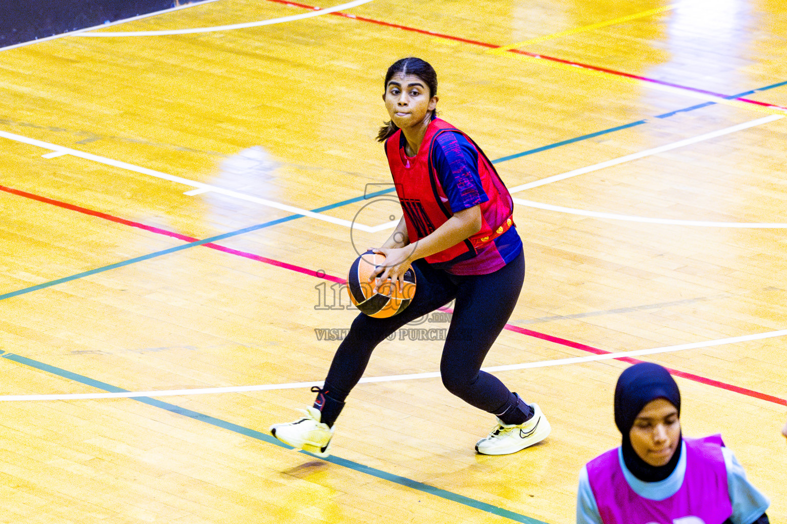 MV Netters vs Club Matrix in Day 4 of 21st National Netball Tournament was held in Social Canter at Male', Maldives on Sunday, 19th May 2024. Photos: Nausham Waheed / images.mv