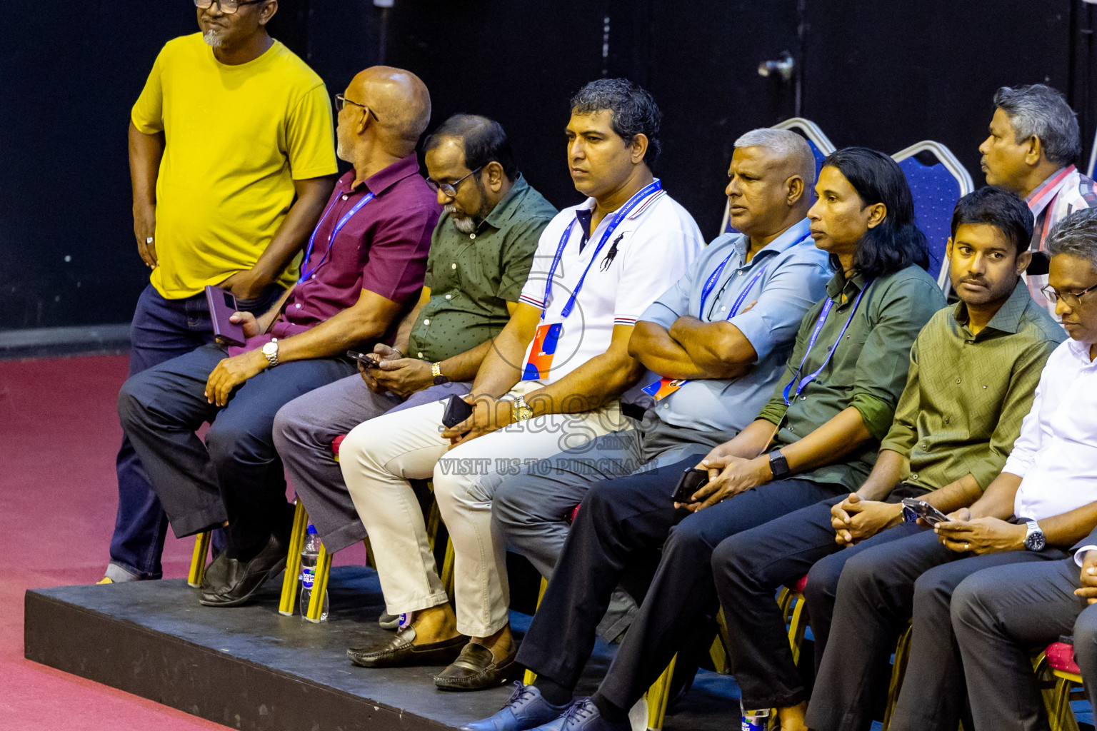 Nepal vs Sri Lanka in Day 1 of CAVA U20 Woman's Volleyball Championship 2024 was held in Social Center, Male', Maldives on 18th July 2024. Photos: Nausham Waheed / images.mv