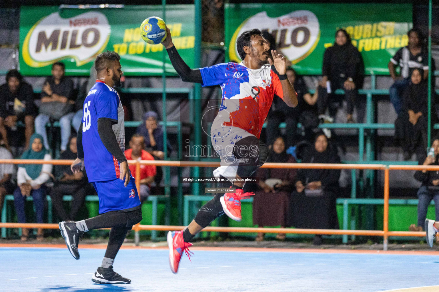 Day 12th of 6th MILO Handball Maldives Championship 2023, held in Handball ground, Male', Maldives on 1st June 2023 Photos: Shuu/ Images.mv