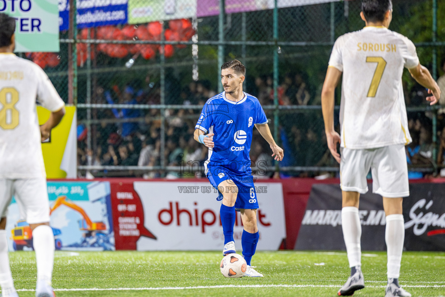 Club MTCC vs Dhivehi Sifainge Club (DSC) in Day 14 of Club Maldives Cup 2025 was held in Rehendhi Futsal Ground, Hulhumale', Maldives on Tuesday, 14th October 2025. Photos: Ismail Thoriq / images.mv
