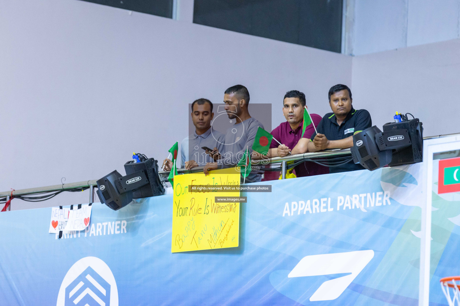 Bangladesh vs Bhutan in the final of Five Nation Championship 2023 was held in Social Center, Male', Maldives on Thursday, 22nd June 2023. Photos: Ismail Thoriq / images.mv