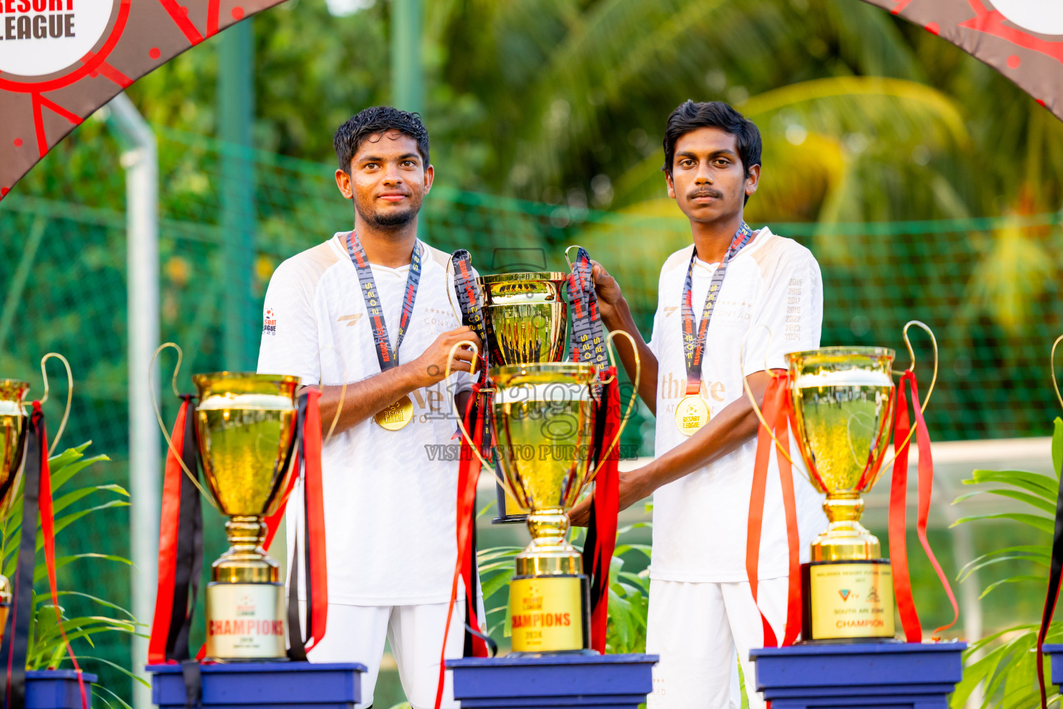 Barcelo vs Conrad in the Final of Resort League 2025 (Ari Zone) was held on Sunday, 28th June 2025 in Conrad Maldives Rangali Island, Alif Dhaalu Atoll, Maldives. Photos: Nausham Waheed / images.mv