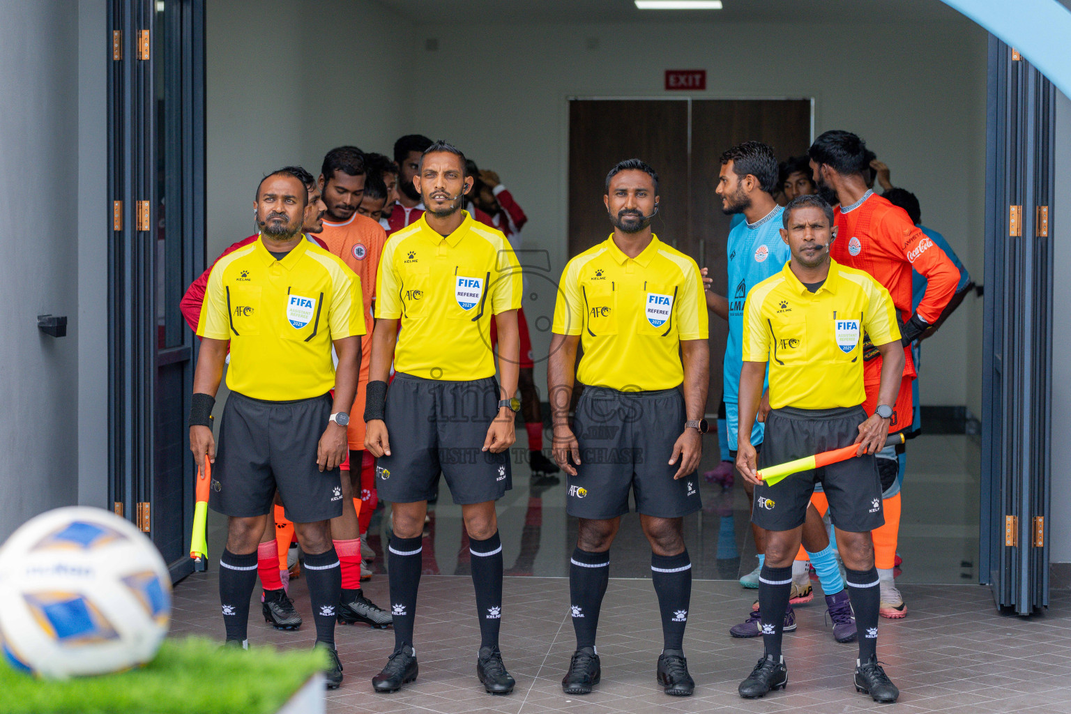 Semi Finals Match 01 Irumathi FC VS CC Sports Club in Day 7 of Eydhafushi Cup 2025 held in Eydhafushi Football Stadium at B. Eydhafushi, Maldives on Friday, 12th September 2025. Photos: Arif Rasheed / images.mv
