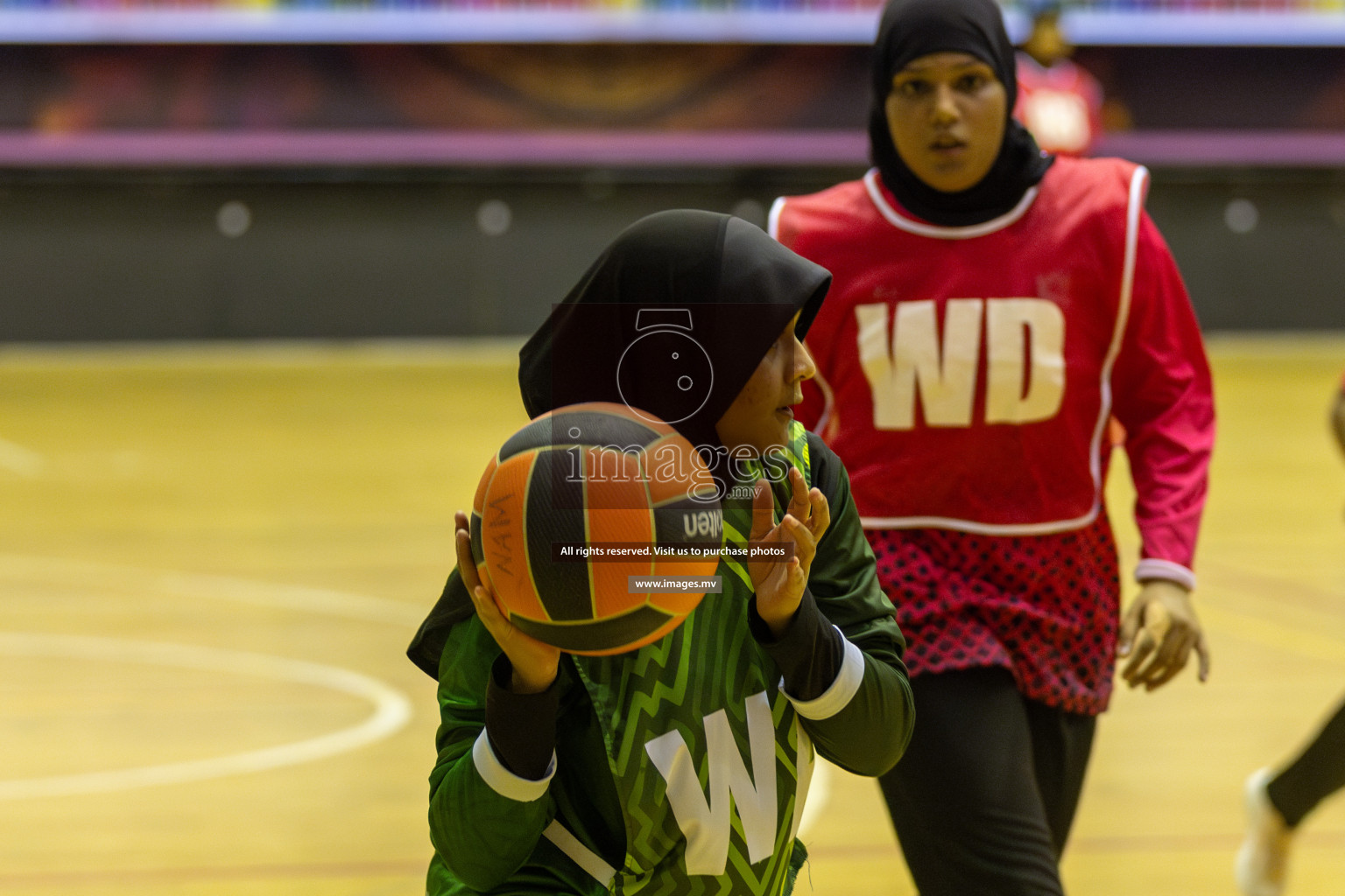 Day5 of 24th Interschool Netball Tournament 2023 was held in Social Center, Male', Maldives on 31st October 2023. Photos: Mohamed Mahfooz Moosa / images.mv