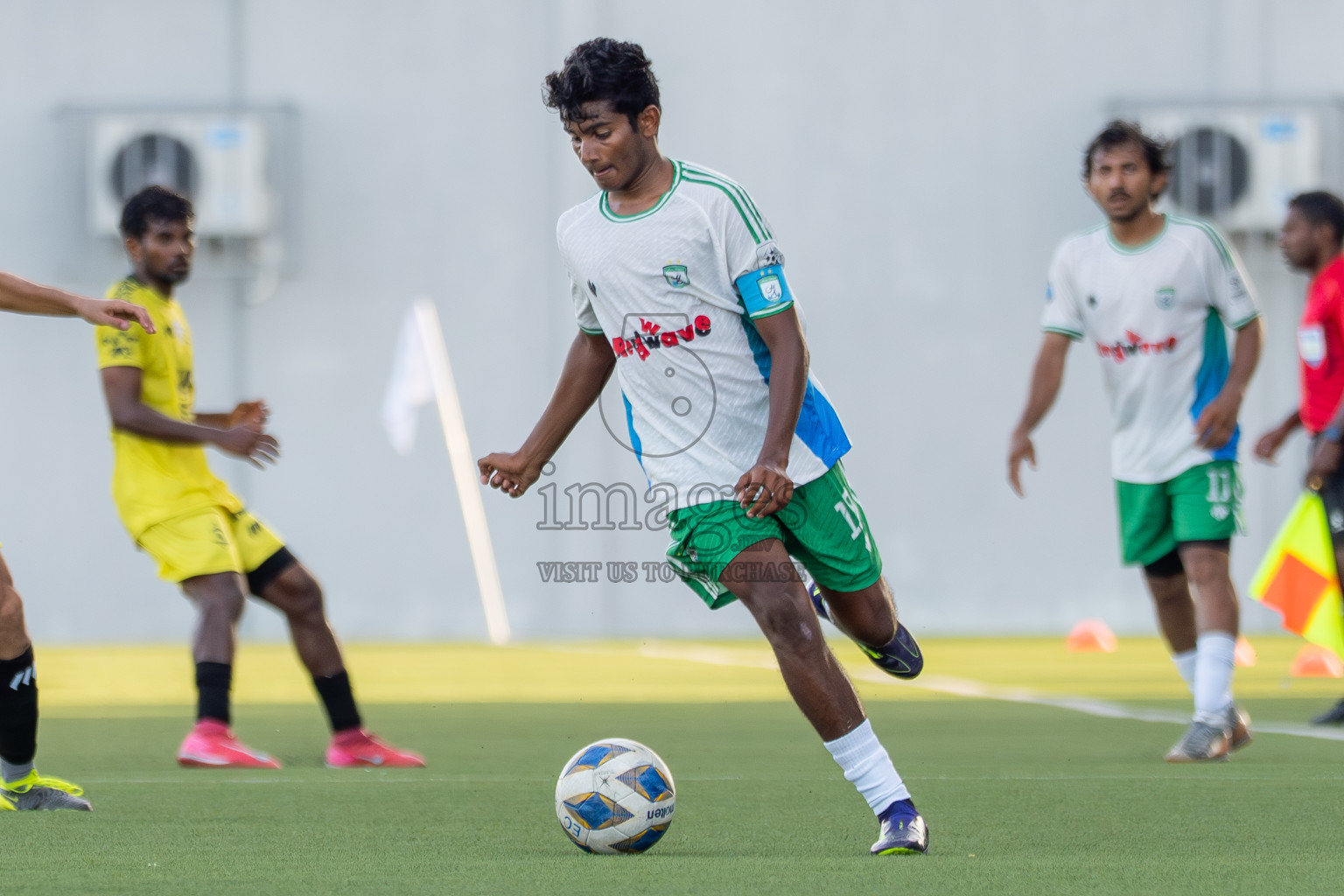 Semi Finals Match 02 Huss Songun FT VS Velaa Sports Club in Day 8 of Eydhafushi Cup 2025 held in Eydhafushi Football Stadium at B. Eydhafushi, Maldives on Saturday, 13th September 2025. Photos: Arif Rasheed / images.mv