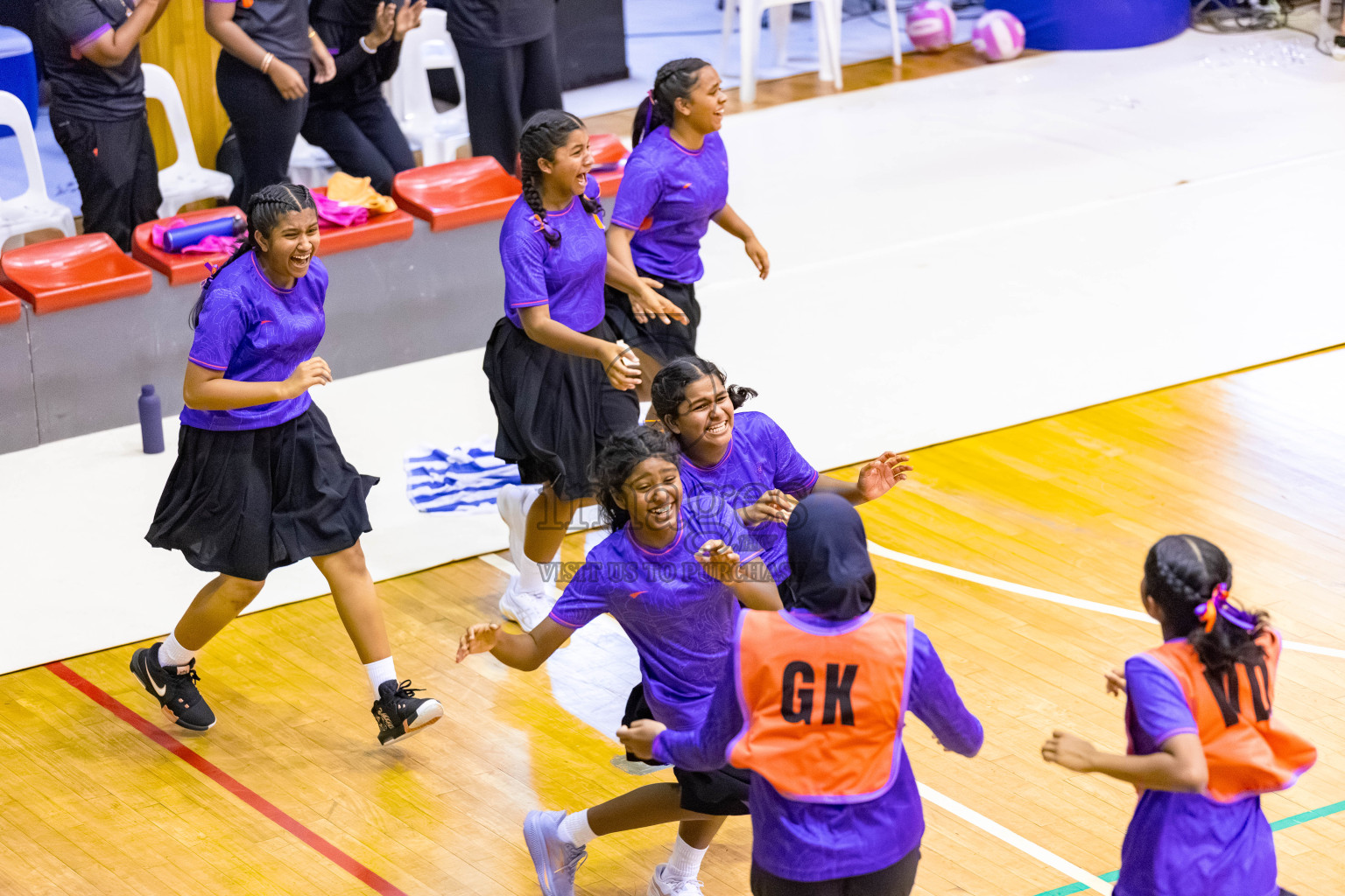 Finals of 26th Inter-School Netball Tournament 2025 was held in Social Center Indoor Hall on Saturday, 8th November 2025. Photos: Mohamed Mahfooz Moosa / images.mv
