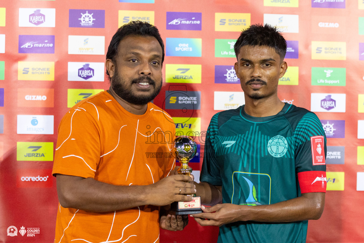 HA Hoarafushi vs HA Thakandhoo in Day 1 of Golden Futsal Challenge 2024 was held on Monday, 15th January 2024, in Hulhumale', Maldives Photos: Ismail Thoriq / images.mv