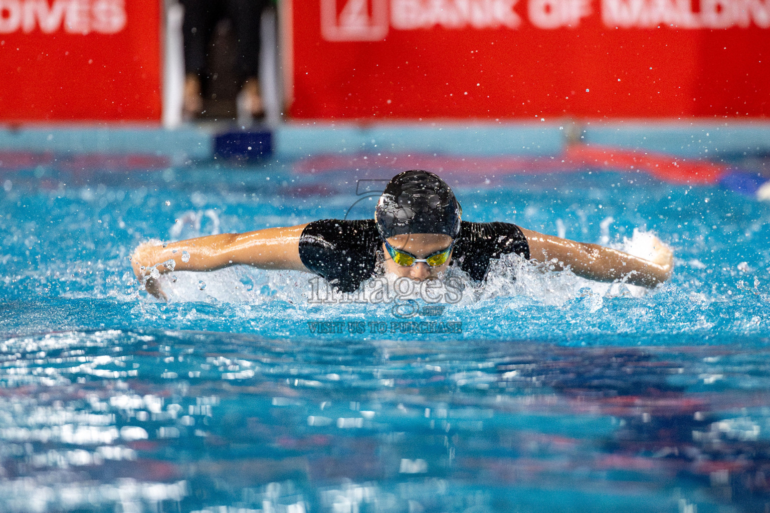 Day 5 of National Swimming Competition 2024 held in Hulhumale', Maldives on Tuesday, 17th December 2024. 
Photos: Hassan Simah / images.mv