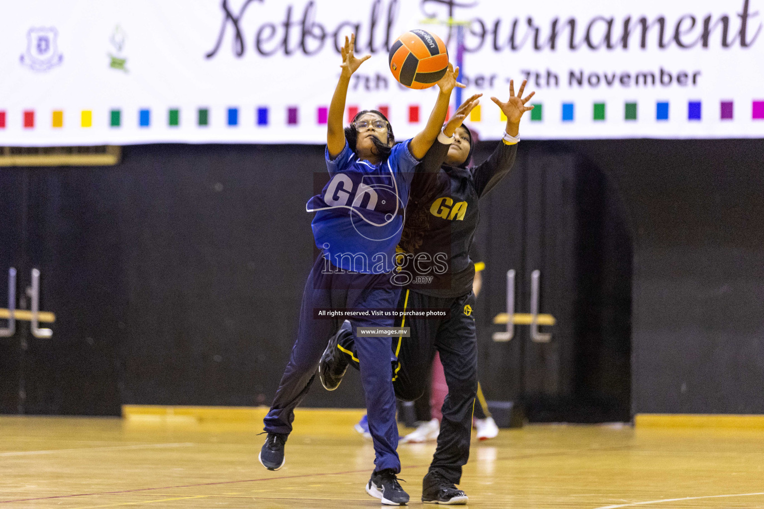 Day4 of 24th Interschool Netball Tournament 2023 was held in Social Center, Male', Maldives on 30th October 2023. Photos: Nausham Waheed / images.mv