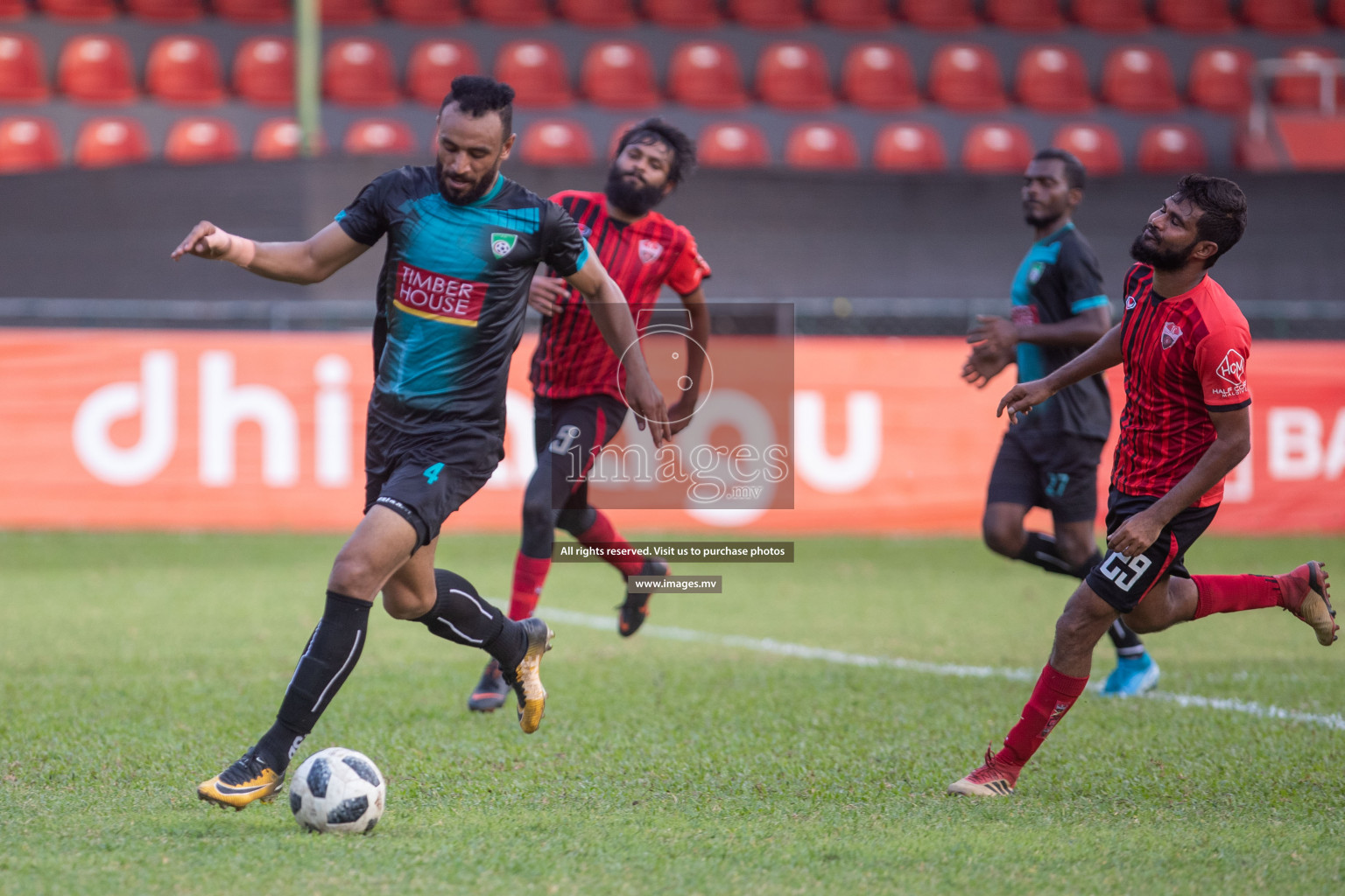 oakaidhoo FC vs TC SC in Dhiraagu Dhivehi Premier League held in Male', Maldives on 30th December 2019 Photos: Suadh Abdul Sattar /images.mv