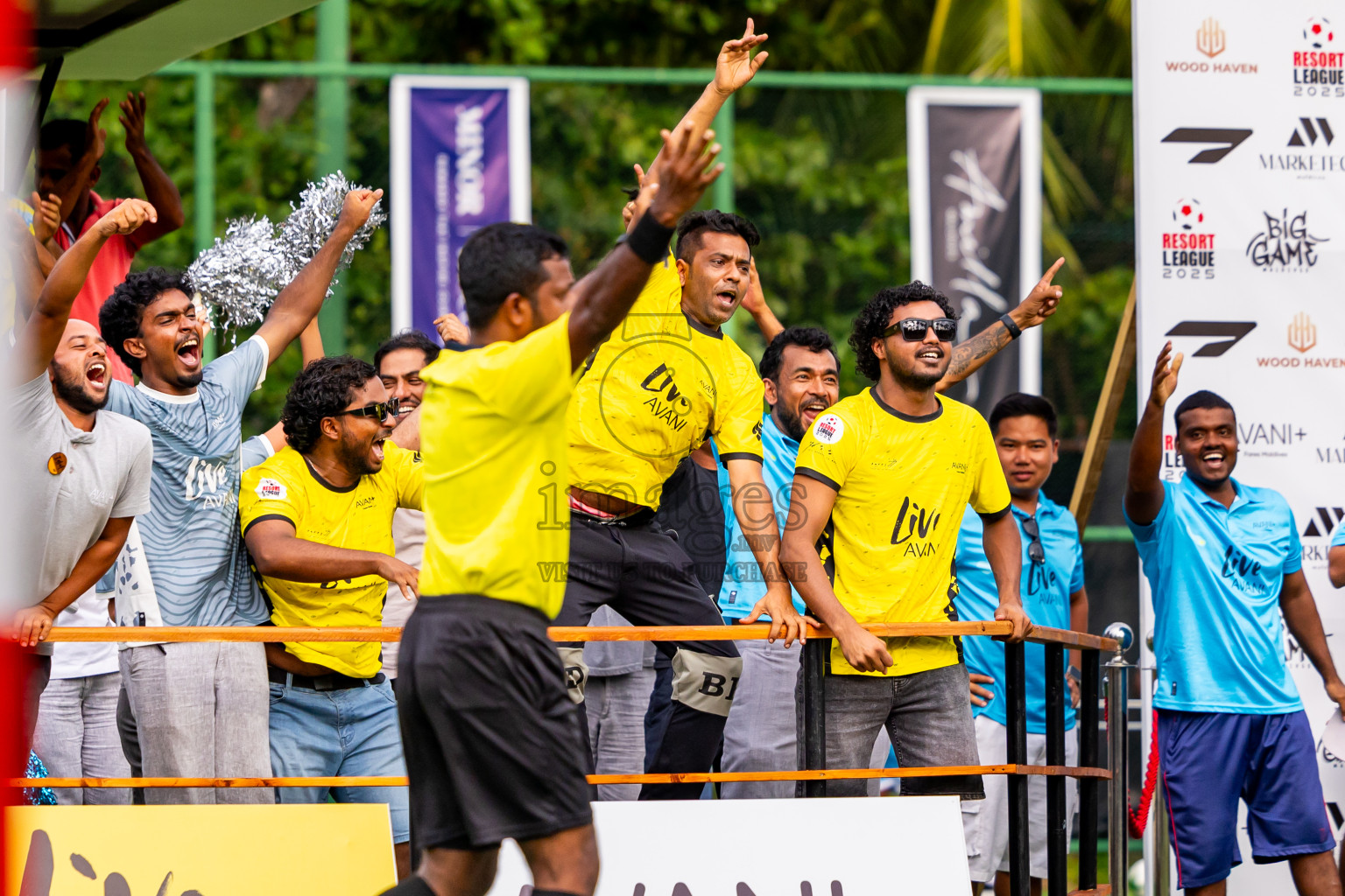 Four seasons vs Avani in Day 3 of Resort League 2025 (Baa Zone) was held on Saturday, 12th July 2025 in Avani+ Fares Maldives Resort, Baa Atoll, Maldives. Photos: Nausham Waheed / images.mv