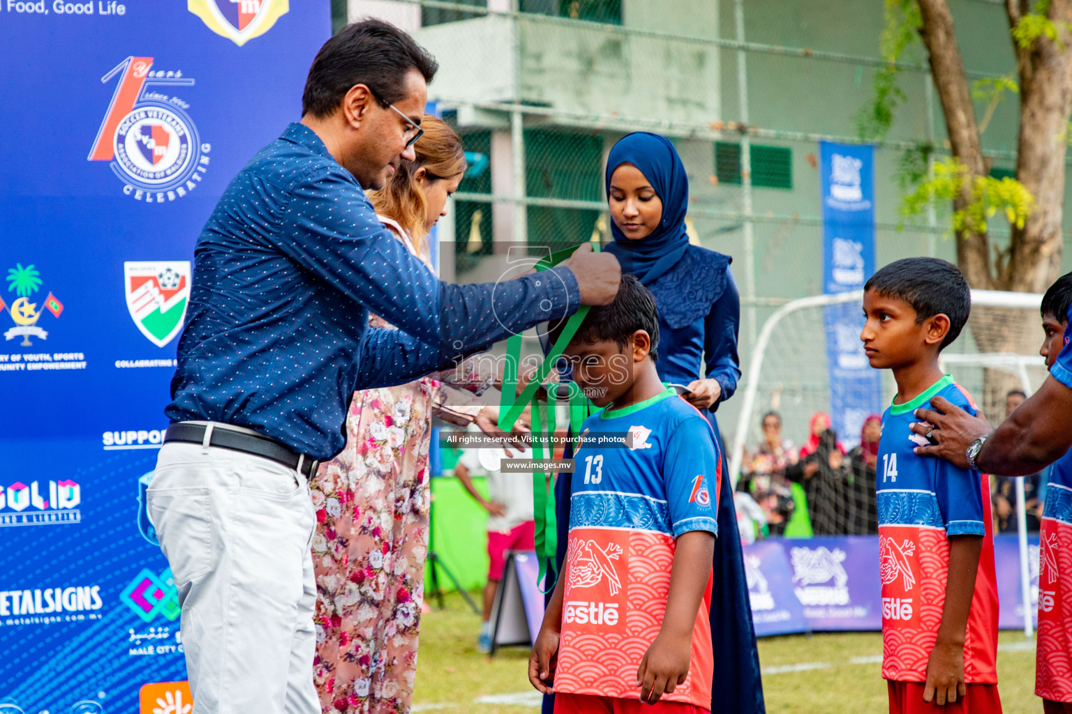 Finals & Closing Ceremony of Nestlé Kids Football Fiesta 2023 held in Male', Maldives on 25 February 2023