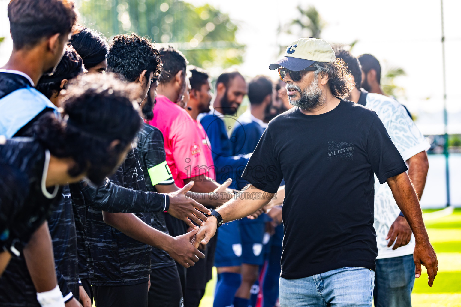 Invicto SC vs Escolar FC in Day 3 of BG Futsal Challenge 2024 was held on Thursday, 14th March 2024, in Male', Maldives Photos: Nausham Waheed / images.mv