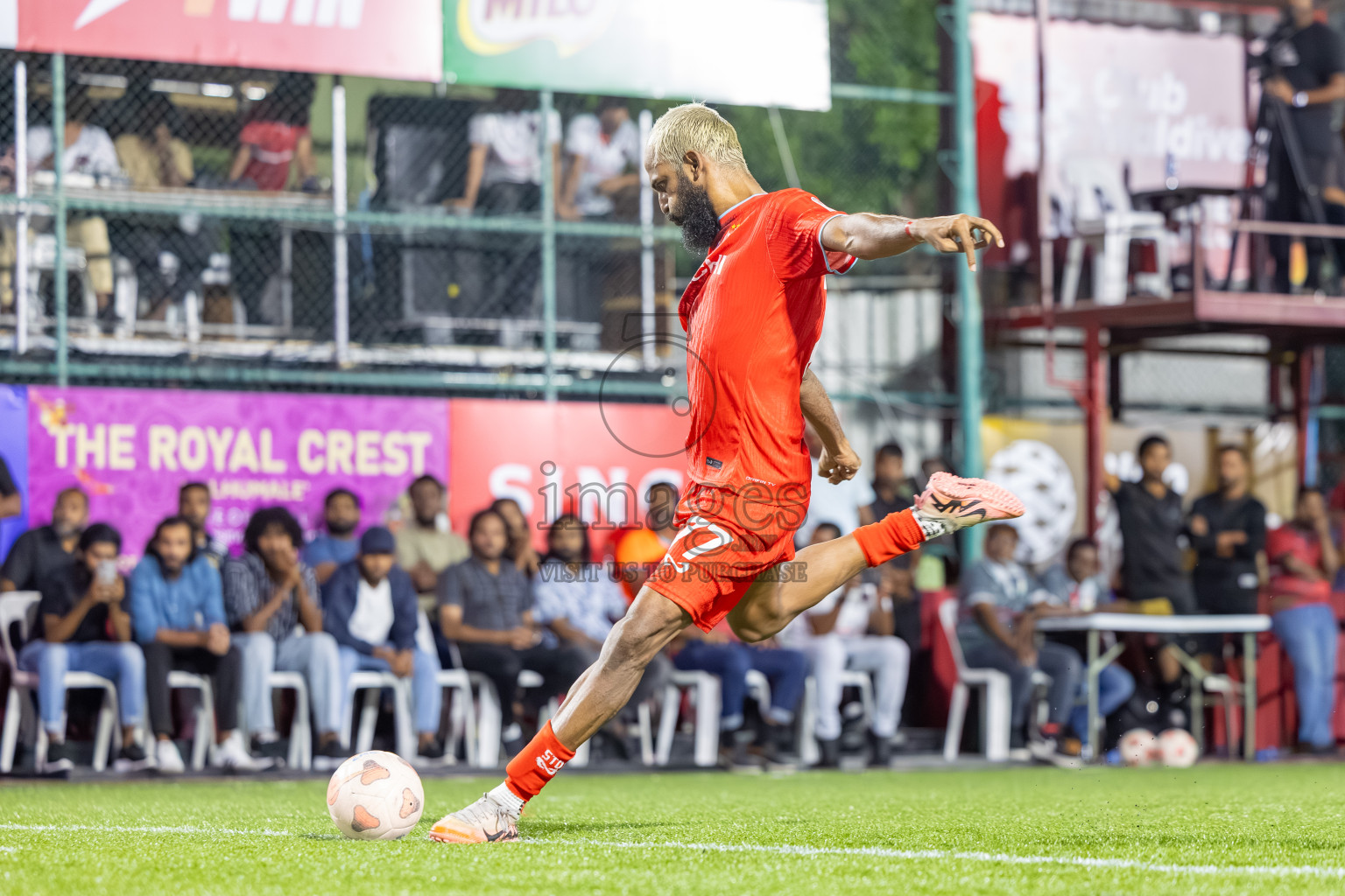STO RC vs Club WAMCO in Day 14 of Club Maldives Cup 2025 was held in Rehendhi Futsal Ground, Hulhumale', Maldives on Tuesday, 14th October 2025. Photos: Mohamed Mahfooz Moosa / images.mv