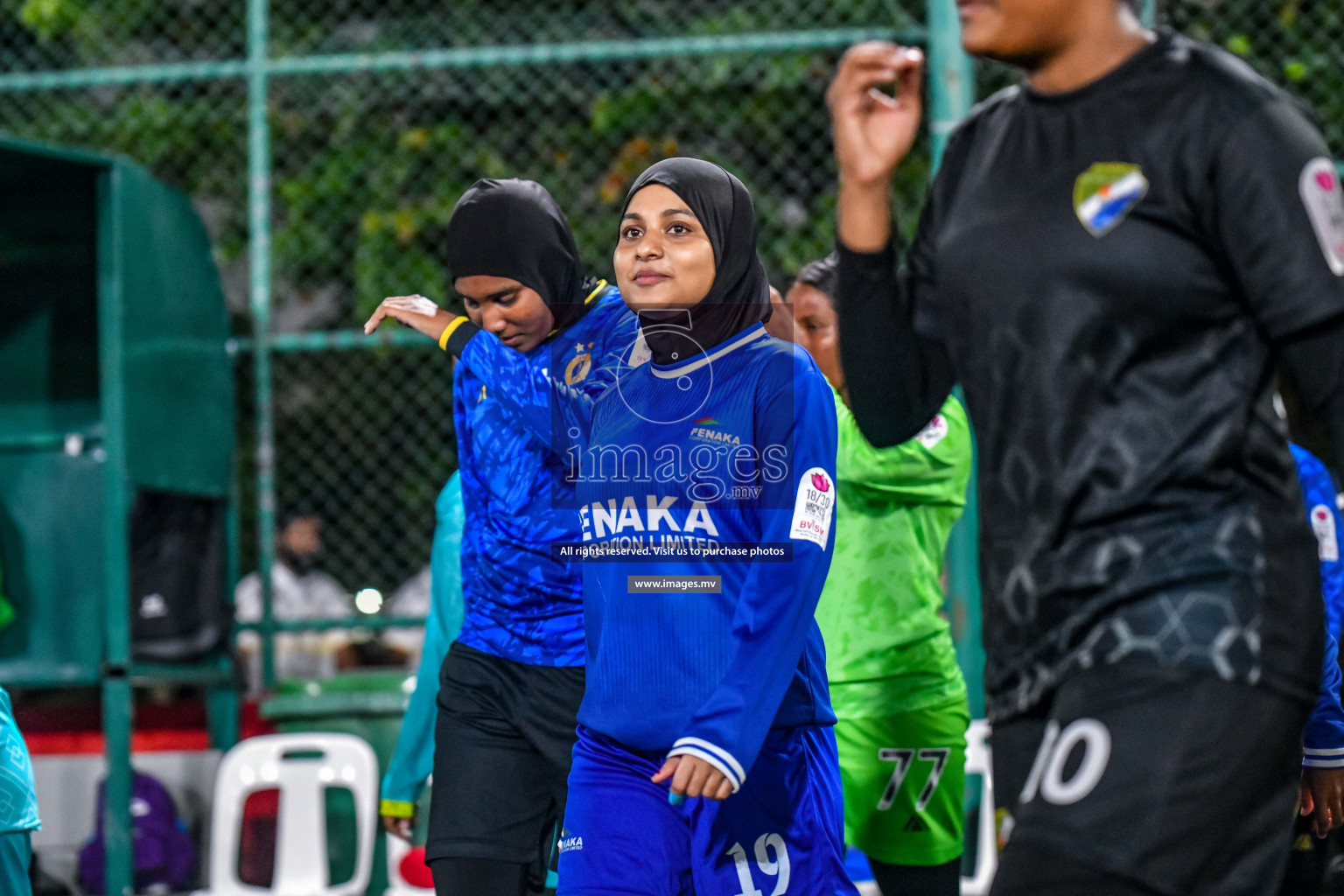 Opening of Eighteen Thirty Women's Futsal Fiesta 2022 was held in Hulhumale', Maldives on Saturday, 8th October 2022. Photos: Nausham Waheed / images.mv