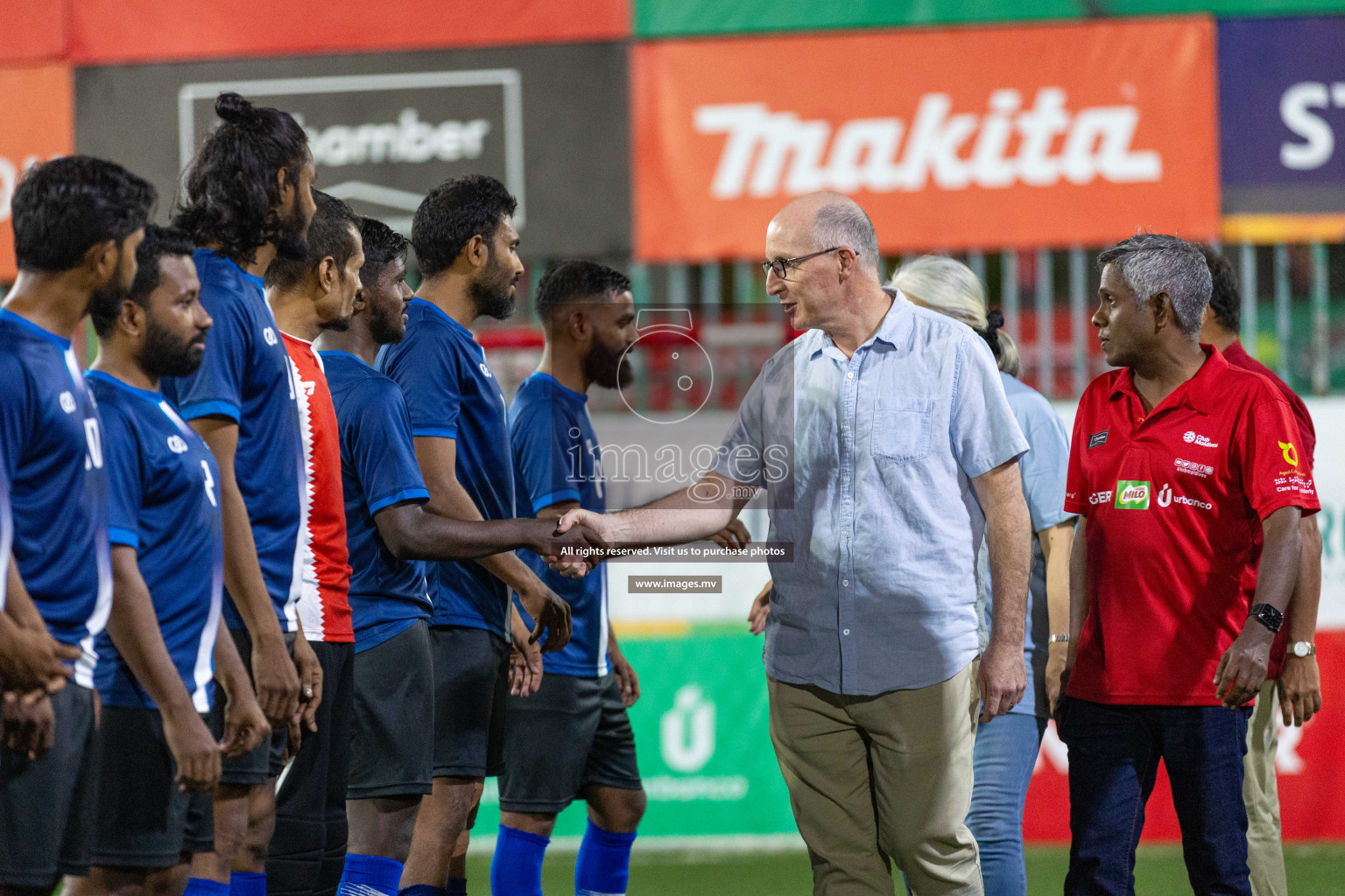 POSC vs Team Khaarijee in Quarter Finals of Club Maldives Cup Classic 2023 held in Hulhumale, Maldives, on Friday, 11th August 2023 Photos: Ismail Thoriq, Nausham Waheed / images.mv