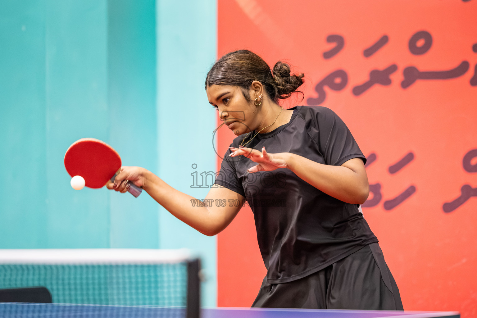 Day 2 of BML 63rd National Table Tennis Tournament 2025 was held on Tuesday, 26th August 2025 in Male' TT Hall, Male', Maldives. Photos: Areef Adam / images.mv