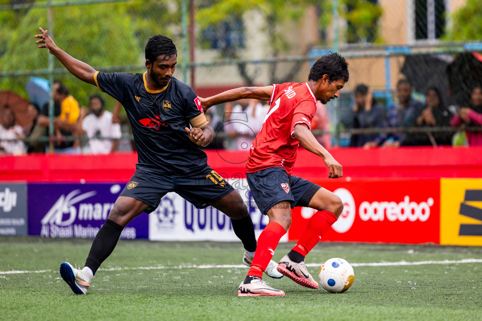 ADh Mandhoo vs ADh Mahibadhoo in Day 10 of Golden Futsal Challenge 2025 was held on Tuesday, 14th January 2025, in Hulhumale', Maldives Photos: Nausham Waheed / images.mv