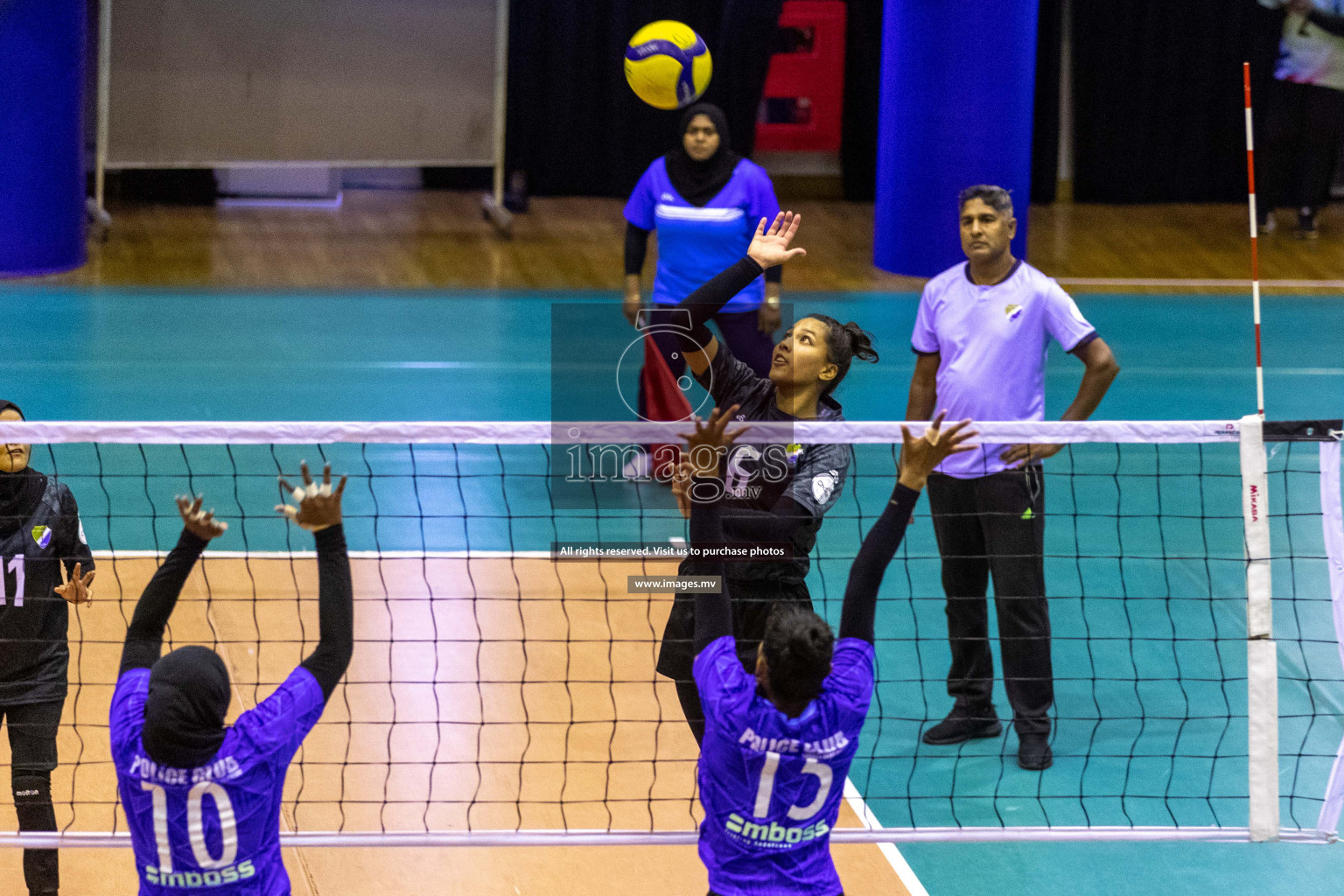 Volleyball Association Cup 2022-Women's Division-Match Day 5 was held in Male', Maldives on Friday, 27th May 2022 at Social Center Indoor Hall Photos By: Ismail Thoriq/images.mv