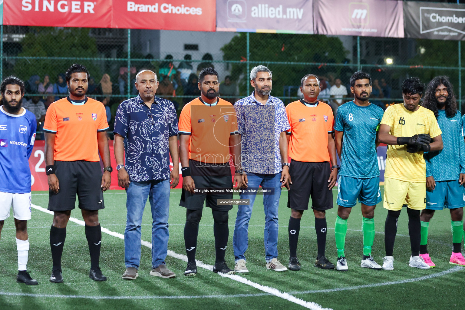 Medianet vs Crossroads Maldives in Club Maldives Cup 2023 held in Hulhumale, Maldives, on Tuesday, 18th July 2023 Photos: Nausham Waheed / images.mv