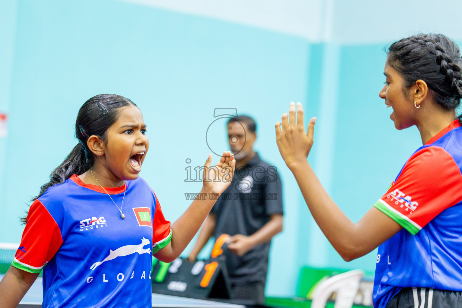 Day 6 of Interschool Table Tennis Tournament 2025 held at Male' TT Hall, Male', Maldives on Tuesday, 20th May 2025.
Photos by: Ismail Thoriq / images.mv