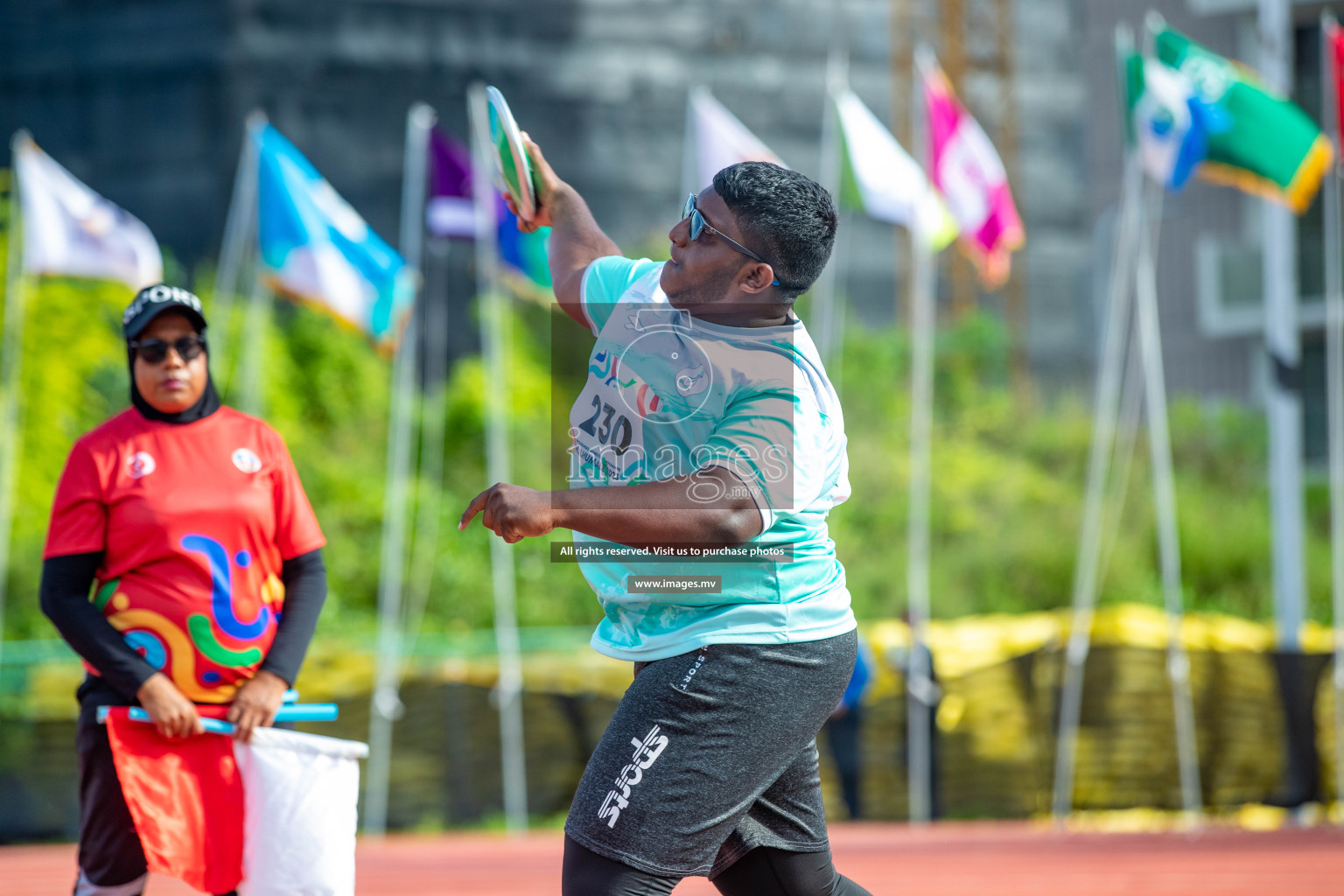 Day two of Inter School Athletics Championship 2023 was held at Hulhumale' Running Track at Hulhumale', Maldives on Sunday, 15th May 2023. Photos: Nausham Waheed / images.mv