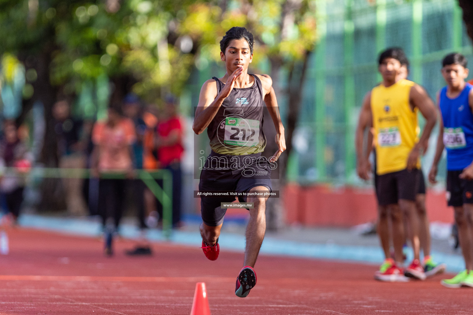 Day 2 of National Athletics Championship 2023 was held in Ekuveni Track at Male', Maldives on Saturday, 25th November 2023. Photos: Nausham Waheed / images.mv