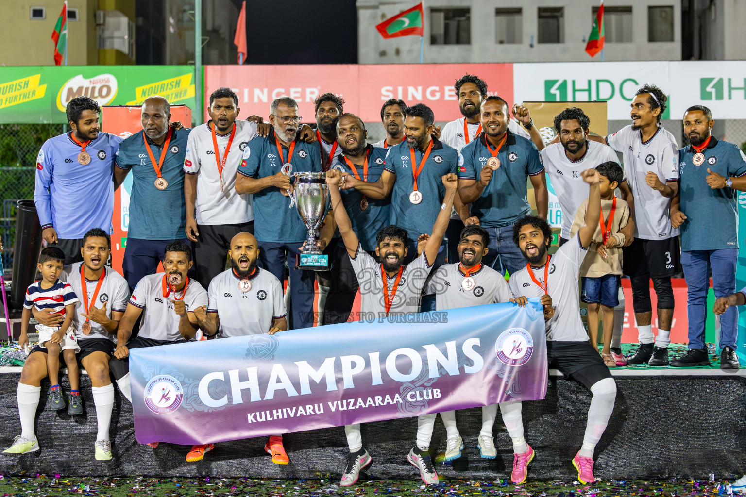 Finals of Classic of Club Maldives 2024 held in Rehendi Futsal Ground, Hulhumale', Maldives on Sunday, 22nd September 2024. Photos: Mohamed Mahfooz Moosa / images.mv