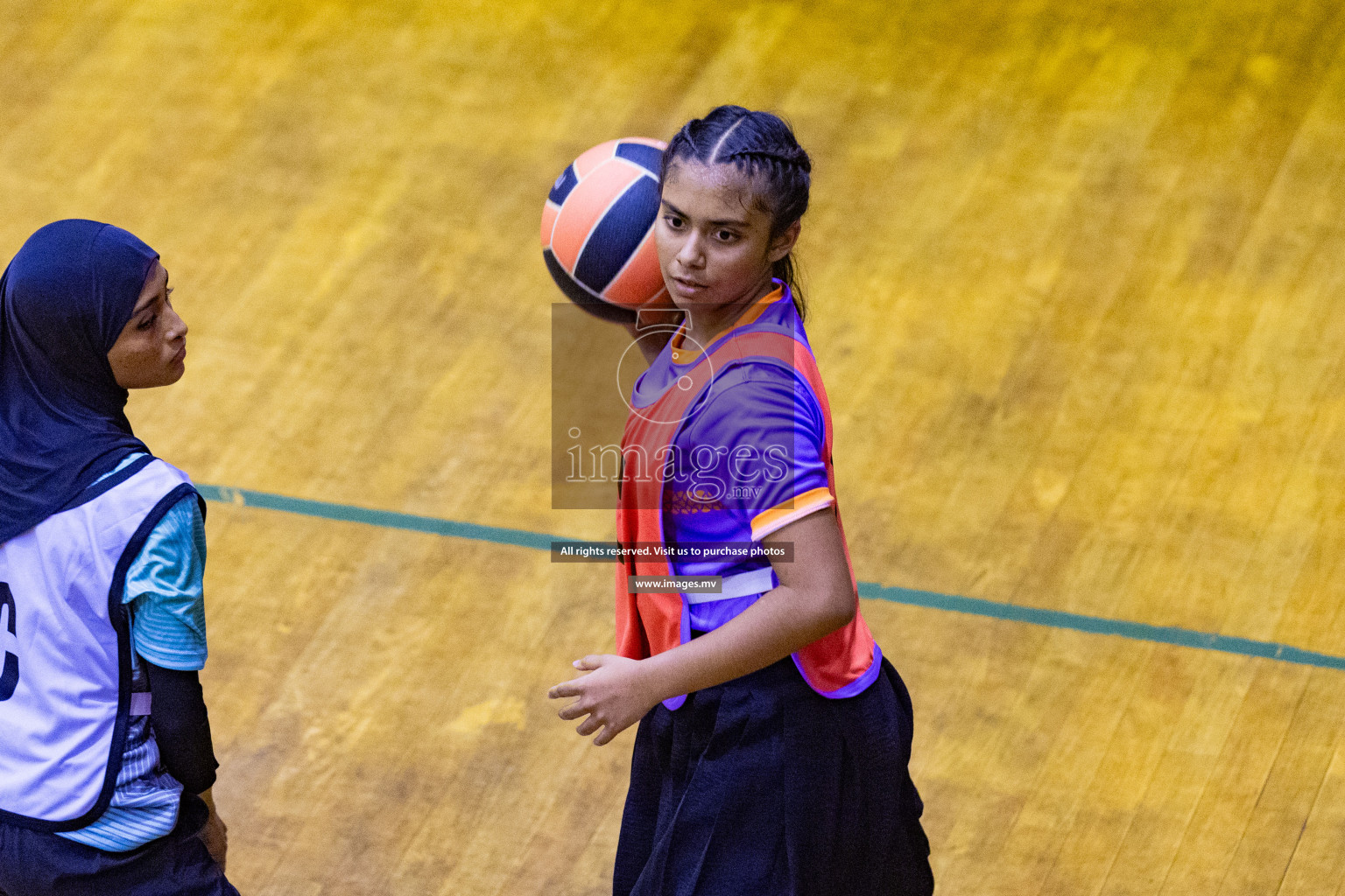 Day2 of 24th Interschool Netball Tournament 2023 was held in Social Center, Male', Maldives on 28th October 2023. Photos: Nausham Waheed / images.mv