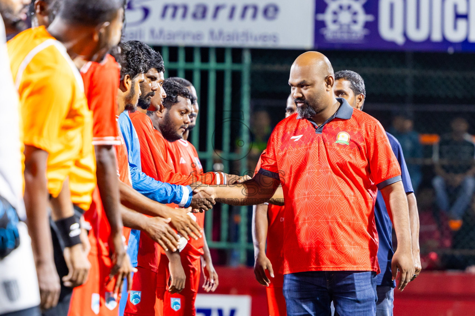 Th Buruni vs Th Gaadhiffushi in Day 18 of Golden Futsal Challenge 2025 was held on Wednesday, 22nd January 2025, in Hulhumale', Maldives. Photos: Nausham Waheed / images.mv