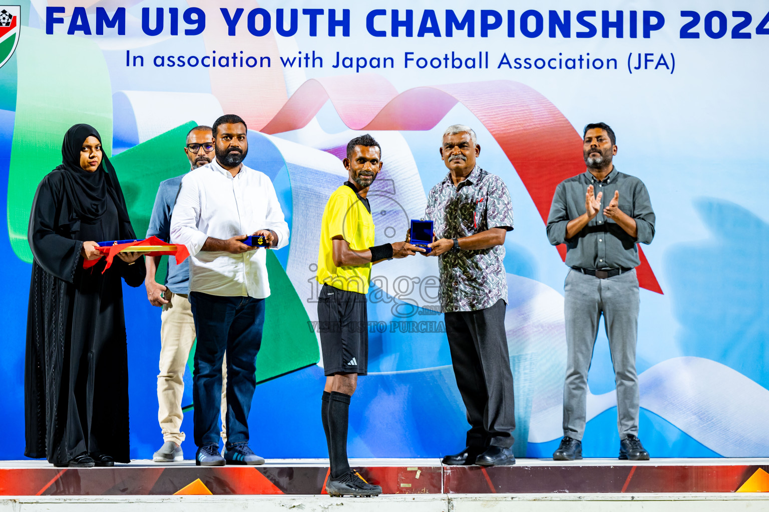 Super United Sports vs TC Sports Club in the Final of Under 19 Youth Championship 2024 was held at National Stadium in Male', Maldives on Monday, 1st July 2024. Photos: Nausham Waheed / images.mv