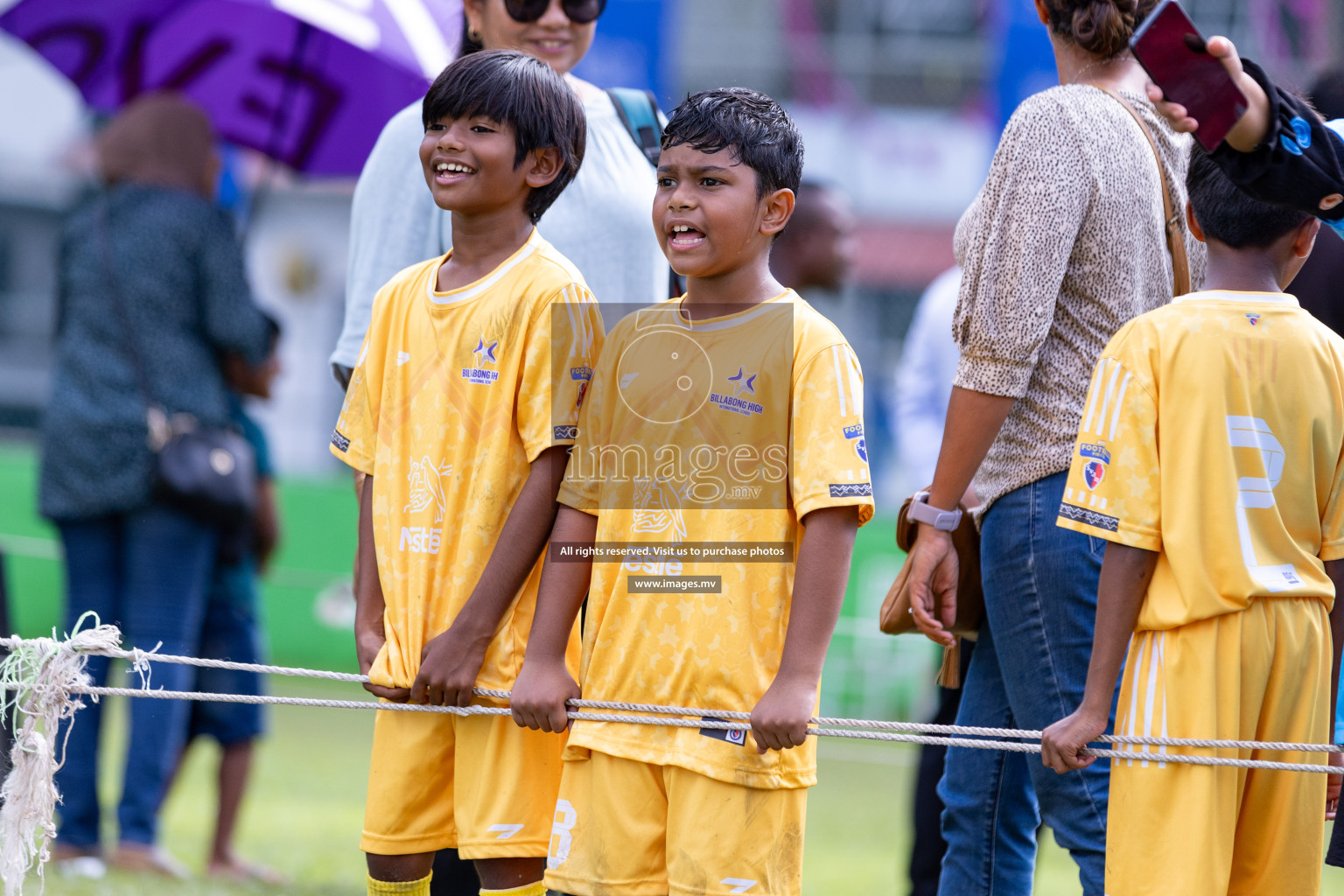 Day 2 of Nestle kids football fiesta, held in Henveyru Football Stadium, Male', Maldives on Thursday, 12th October 2023 Photos: Nausham Waheed/ Shuu Abdul Sattar Images.mv