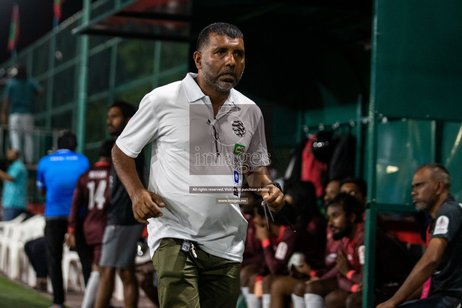 MACL vs Trade Club in Club Maldives Cup 2022 was held in Hulhumale', Maldives on Sunday, 9th October 2022. Photos: Hassan Simah / images.mv