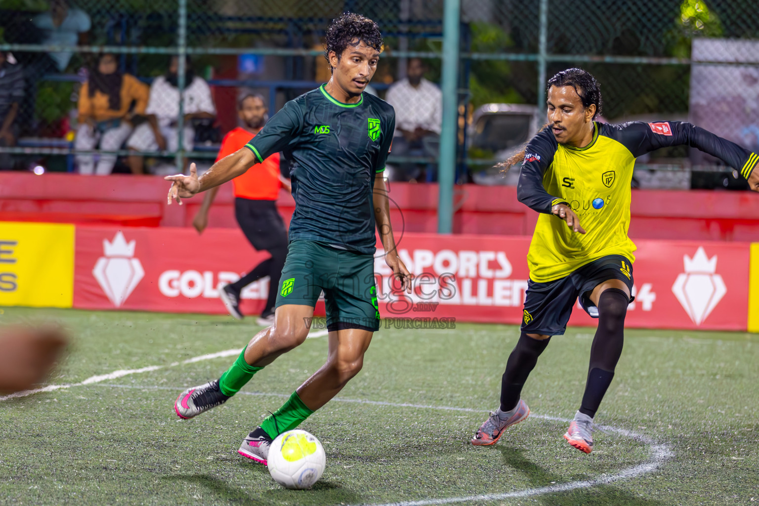 Hulhumale vs Machchangoalhi in Day 32 of Golden Futsal Challenge 2024, held on Saturday, 17th February 2024 in Hulhumale', Maldives 
Photos: Ismail Thoriq / images.mv