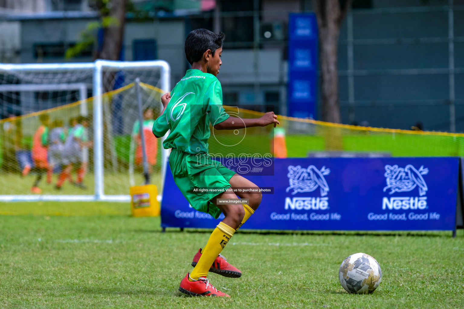 Day 3 of Milo Kids Football Fiesta 2022 was held in Male', Maldives on 21st October 2022. Photos: Nausham Waheed/ images.mv