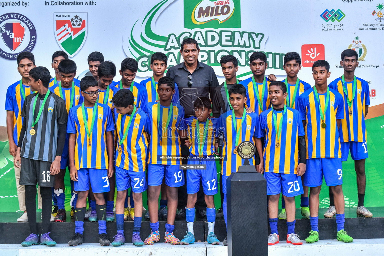 Milo Academy Championship 2022 was held in Male', Maldives on 09th October 2022. Photos: Nausham Waheed / images.mv