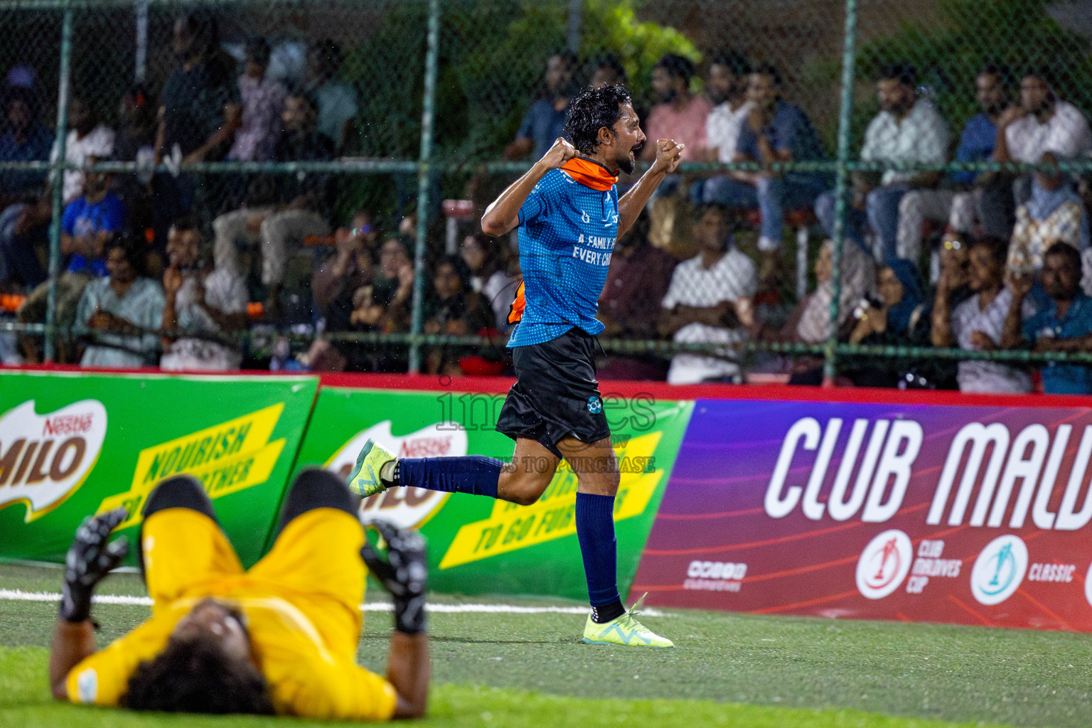 TEAM BADHAHI vs CRIMINAL COURT in Club Maldives Classic 2024 held in Rehendi Futsal Ground, Hulhumale', Maldives on Saturday, 14th September 2024. Photos: Nausham Waheed / images.mv