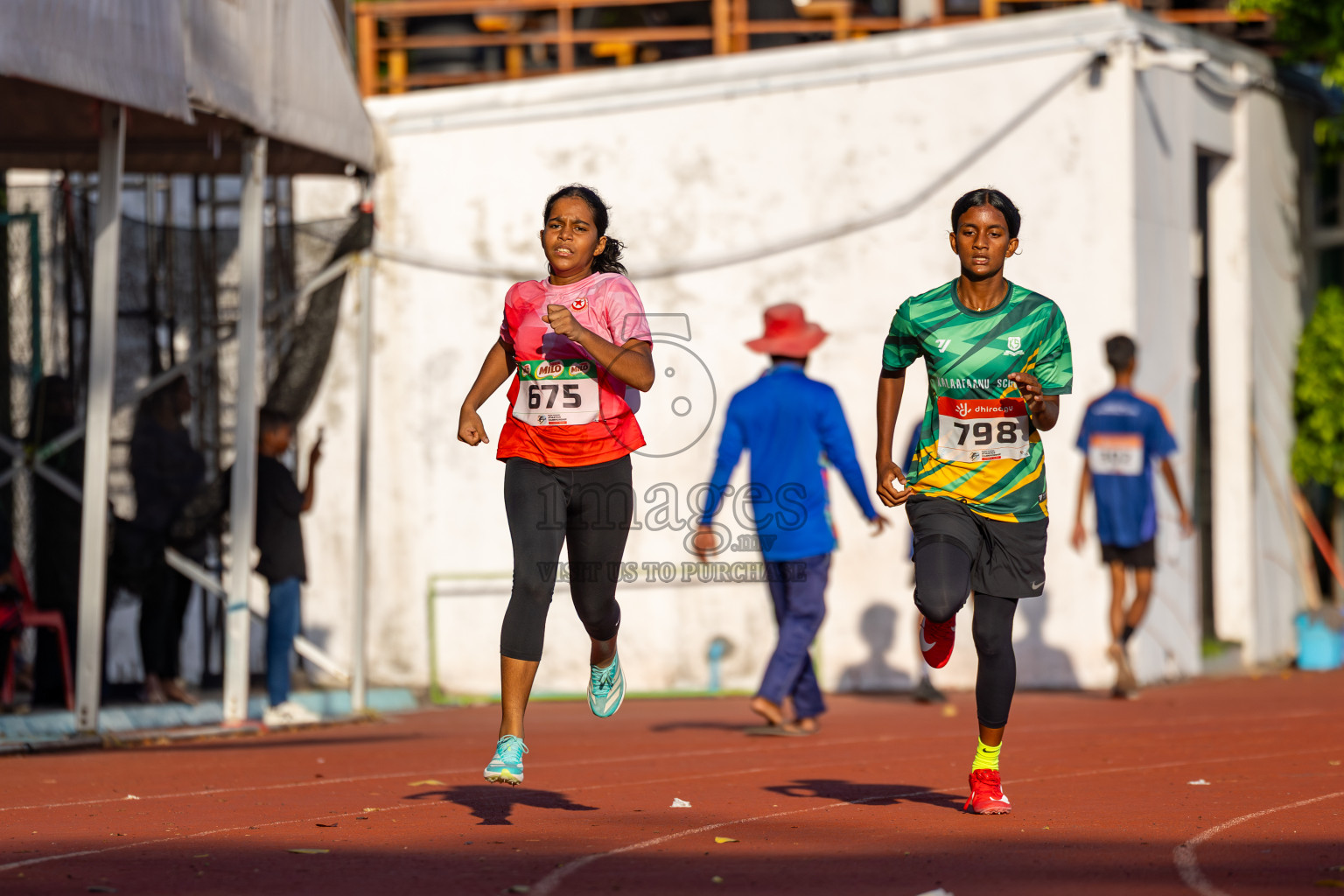 Day 1 of Inter-school Athletics Championship 2025 held in Ekuveni Synthetic Track, Male', Maldives on Monday, 06th October 2025. Photos by: Ismail Thoriq / Images.mv
